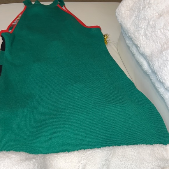 Sleeveless halter Christmas tree dress - Picture 3 of 3